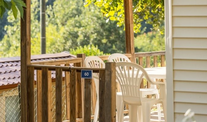 mobil home dans camping à cagnes sur mer