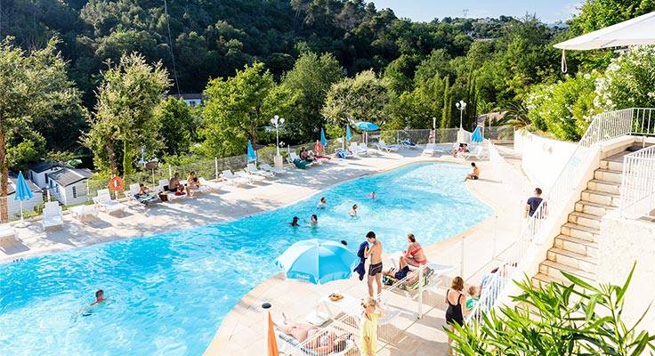 piscine du camping Green Park